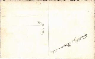 1940 Erdély, bevonulás, honleány, magyar zászló, horogkerszt / entry of the Hungarian troops, compat...