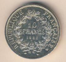 Franciaország 1966. 10Fr Ag "Herkules csoport" T:BU kis ph
