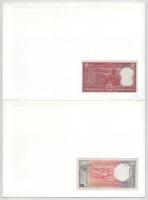 Vegyes 7db-os bankjegyes boríték tétel, mind különféle, közte: India, Srí Lanka, Szovjetunió, Bulgár...