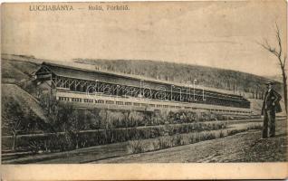 Luciabánya, Luciabana (Mecenzéf, Medzev);bánya, gyár, pörkölő üzem / Rosti / mine, factory, roasting plant