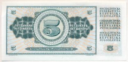 Jugoszlávia 1968. 5D T:AU
Yugoslavia 1968. 5 Dinara C:AU