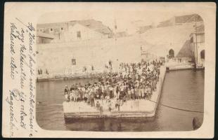 1917 Tábori posta képeslap "S.M.S. ZARA" - S.M.S. Bodrog