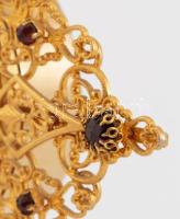 XVIII. sz. Szent László (cca 1040-1095) magyar király csontereklyéje: XX. századi részben ezüstözött...