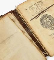 1543 Thucydidis Atheniensis historiographi de bello Peloponnensium Atheniensium. Libri VIII. [Thuküd...