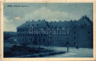 1932 Nyitra, Nitra; Obchodná akademia / Kereskedelmi akadémia / Business academy (felszíni sérülés / surface damage)