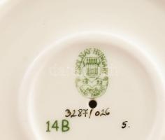 Zsolnay pillangó mintás gyertyatartó és bonbonier, bontatlan díszcsomagolásában