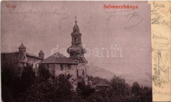 1904 Selmecbánya, Schemnitz, Banska Stiavnica; Ó-vár / old castle (EK)
