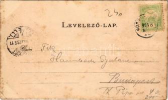 1904 Selmecbánya, Schemnitz, Banska Stiavnica; Ó-vár / old castle (EK)