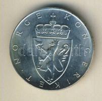 Norvégia 1964. 10K Ag "150 éves az Alkotmány" T:BU