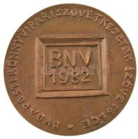 Borsos Miklós (1906-1990) 1982. "BNV - Budapesti Könnyűipari Szövetkezetek Szövetsége" két...