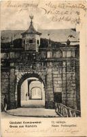 Komárom, Komárno; Új várkapu / castle gate (Rb)