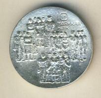 Finnország 1977. 10M Ag "60. Függetlenségi évforduló" T:BU