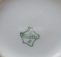 Régi porcelán tejkiöntő Geschützt jelzéssel (10cm magas) / German porcelain milk spout with Geschütz...