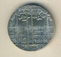 Finnország 1975. 10M Ag "Kekkonen" T:BU