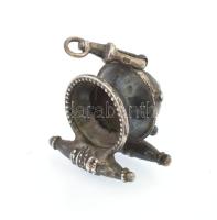 Ezüst(Ag) judaika függő, jelzett, h: 2,5 cm, nettó: 9,4 g