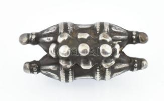 Ezüst(Ag) judaika függő, jelzés nélkül, 4×2 cm, nettó: 10,4 g