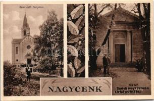 Nagycenk, Római katolikus templom, Gróf Széchenyi István sírkápolnája. Art Nouveau