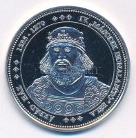 DN "Magyarország Keresztény Királyai / IV. "Második Honalapító" Béla 1235-1270" Ag emlékérem kapszulában (20g/0.333/38mm) T:PP