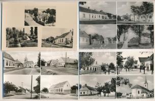 Sopron vármegye: Egyed, Himód, Hövely, Pinnye - 4 db modern Képzőművészeti Alap képeslap