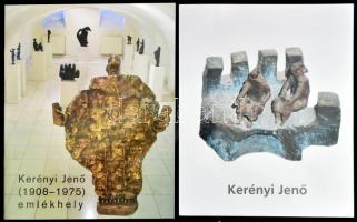 2 db Kerényi Jenő (1908-1975) kiállítási katalógus. Bp., 2006-2007, Körmendi Galéria. Kiadói tűzött papírkötés, jó állapotban.