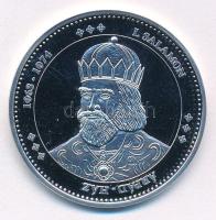 DN "Magyarország Keresztény Királyai / I. Salamon 1063-1074" Ag emlékérem kapszulában (20g/0.333/38mm) T:PP