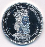 DN "Magyarország Keresztény Királyai / I. Szent László 1077-1095" Ag emlékérem kapszulában (20g/0.333/38mm) T:PP