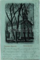 1900 Hévíz, kápolna este. Marton Móricz kiadása (Rb)