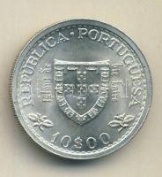 Portugália 1960. 10Esc Ag "Henri herceg halálának 500. évfordulója" T:2+