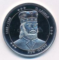 DN "Magyarország Keresztény Királyai / II. László 1162-1163" Ag emlékérem kapszulában (20g/0.333/38mm) T:PP