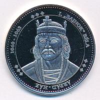 DN "Magyarország Keresztény Királyai / I. "Bajnok" Béla 1060-1063" Ag emlékérem kapszulában (20g/0.333/38mm) T:PP