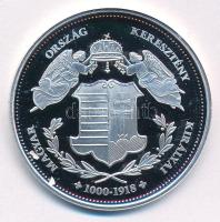 DN "Magyarország Keresztény Királyai / I. "Bajnok" Béla 1060-1063" Ag emlékérem ...