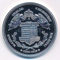 DN "Magyarország Keresztény Királyai / IV. "Kun" László 1272-1290" Ag emlékérem ...