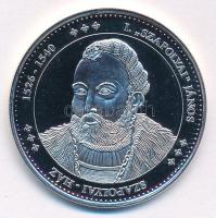 DN "Magyarország Keresztény Királyai / I. "Szapolyai" János 1526-1540" Ag emlékérem kapszulában (20g/0.333/38mm) T:PP