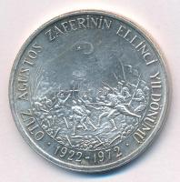 Törökország 1972. 50L Ag "Kemal Atatürk bevonulása Smyrnába" T:AU Turkey 1972. 50 Lira &qu...