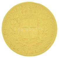 Olasz Államok / Szardínia 1849P 20L Au "Károly Albert" (6,38g/0.900) T:XF,VF ph.
Italian ...