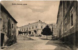1916 Bribir, Obcinska zgrada / Községháza / town hall (kis szakadás / small tear)