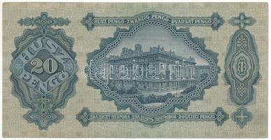 1930. 20P "C 319 008190" T:F rendkívül szép papír
Adamo P11
