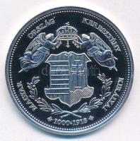 DN "Magyarország Keresztény Királyai / II. Géza 1141-1162" Ag emlékérem kapszulában (20g/0...