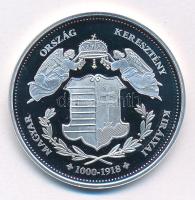 DN "Magyarország Keresztény Királyai / I. Rudolf 1576-1608" Ag emlékérem kapszulában (20g/...