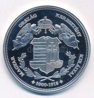 DN "Magyarország Keresztény Királyai / II. Lipót 1790-1792" Ag emlékérem kapszulában (20g/...