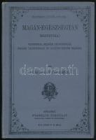 Dr. Balogh Tihamér: Magán-egészségtan. (Diätetika). Vezérfonal felsőbb leányiskolák, polgári leányiskolák és tanítónőképzők számára. Bp., 1900, Franklin-Társulat, 1 sztl. lev.+180 p.+1 sztl. lev. Kiadói egészvászon-kötés, minimálisan kopott borítóval, helyenként kissé foltos lapokkal.