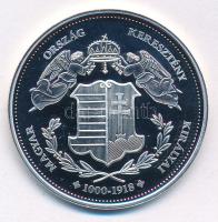 DN "Magyarország Keresztény Királyai / I. Lipót 1657-1705" Ag emlékérem kapszulában (20g/0...