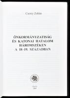 Cserey Zoltán: Önkormányzatiság és katonai hatalom Háromszéken a 18-19. században. Sepsiszentgyörgy,...