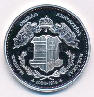 DN "Magyarország Keresztény Királyai / IV. István 1163-1165" Ag emlékérem kapszulában (20g...