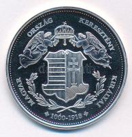 DN "Magyarország Keresztény Királyai / I. Ferenc 1792-1835" Ag emlékérem kapszulában (20g/...