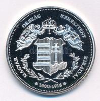 DN "Magyarország Keresztény Királyai / III. Károly 1711-1740" Ag emlékérem kapszulában (20...