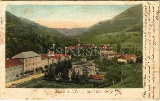 1904 Vihnye, Vihnyefürdő, Kúpele Vyhne; fürdő látképe / spa (Rb)