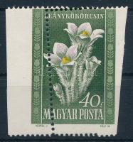 1950 Virág I. 40f nagyon látványosan elfogazva