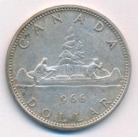 Kanada 1966. 1D Ag "II. Erzsébet" T:XF ph, kis karc, patina
Canada 1966. 1 Dollar Ag &quo...