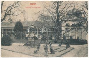 1911 Gödöllő, Királyi kastély parkja és üvegháza (ázott / wet damage)